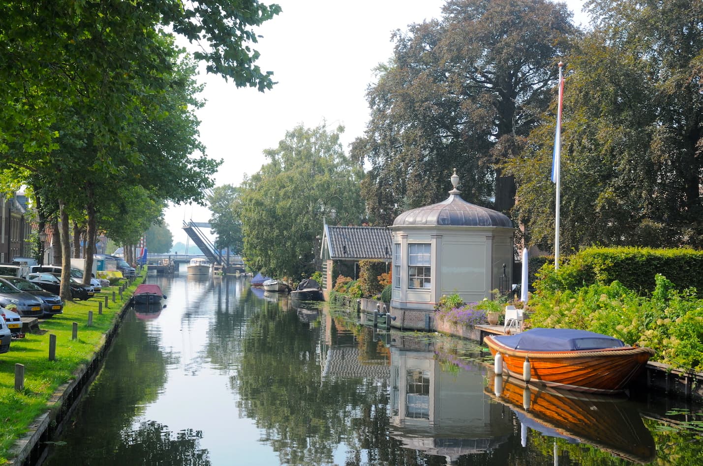 Enjoy tranquil Edam and taste some renown cheeses