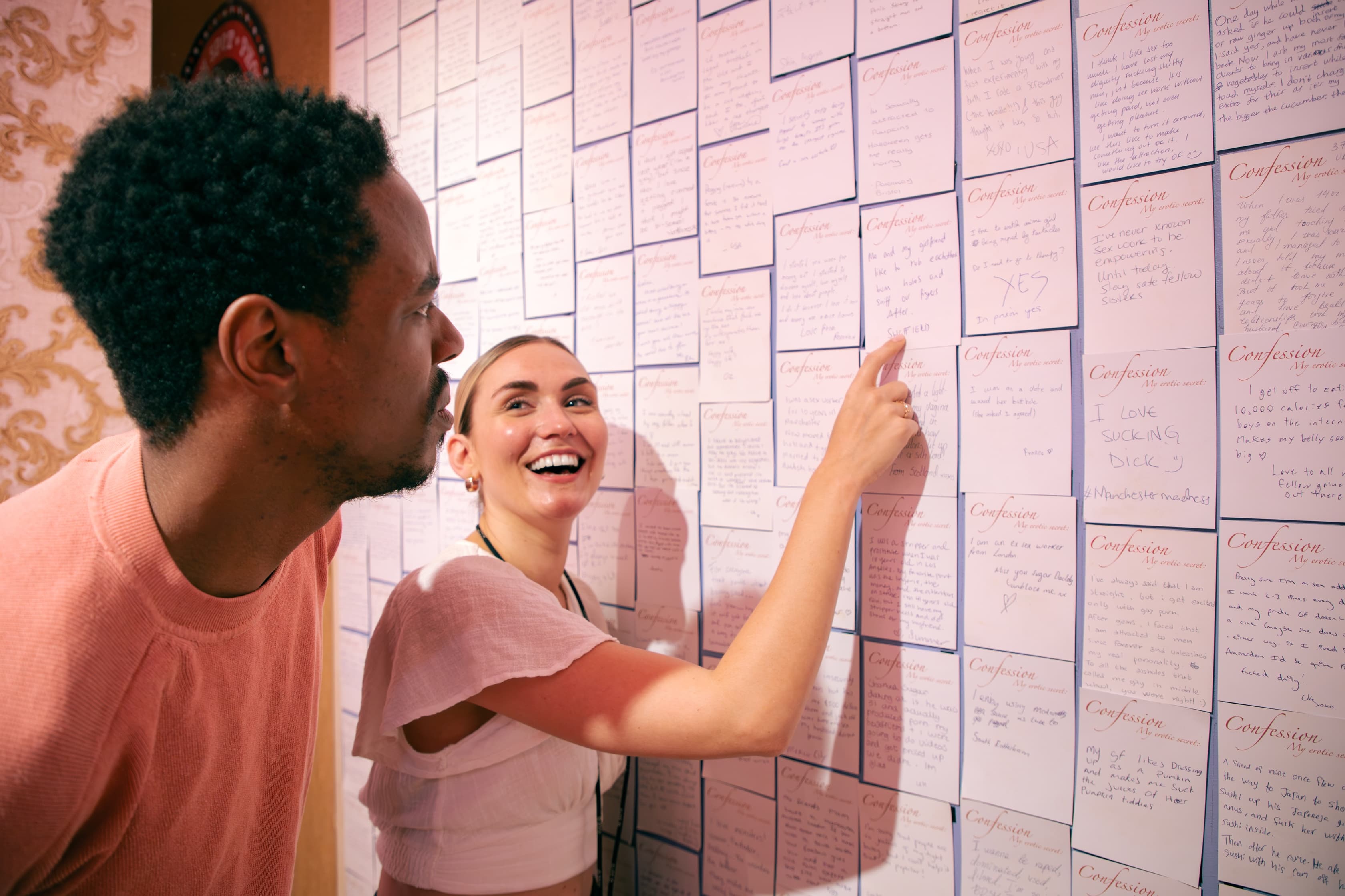 The wall of confessions