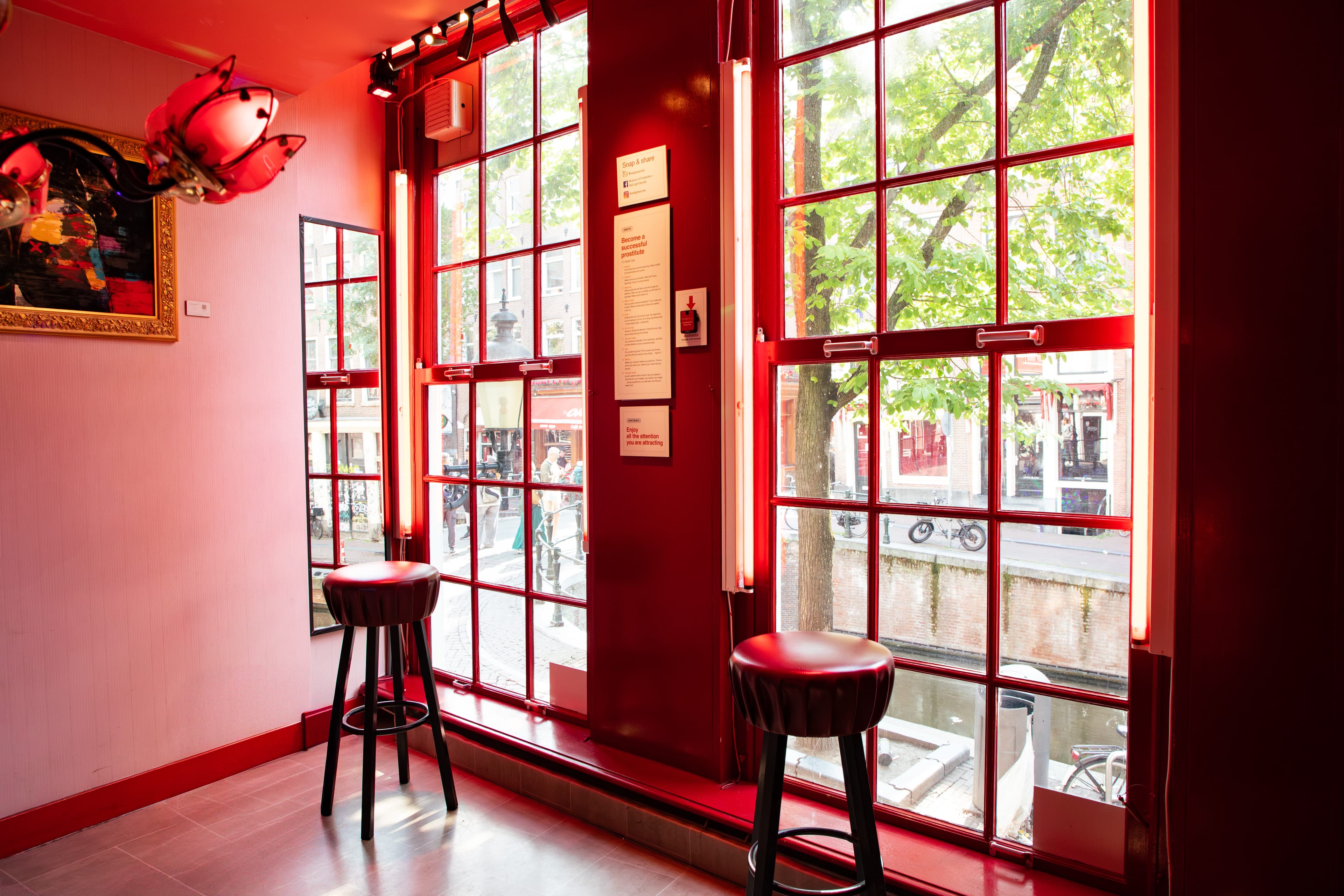 Red Light Secrets behind the windows