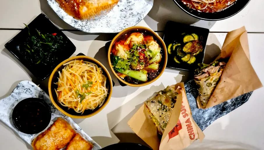 Dishes at China Supreme Chinese restaurant