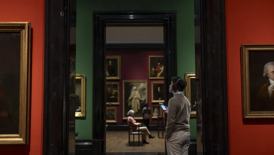 Bloomberg Connects featured at the National Portrait Gallery, London, February 8, 2024.