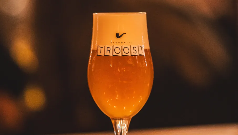 Brouwerij Troost glass of beer