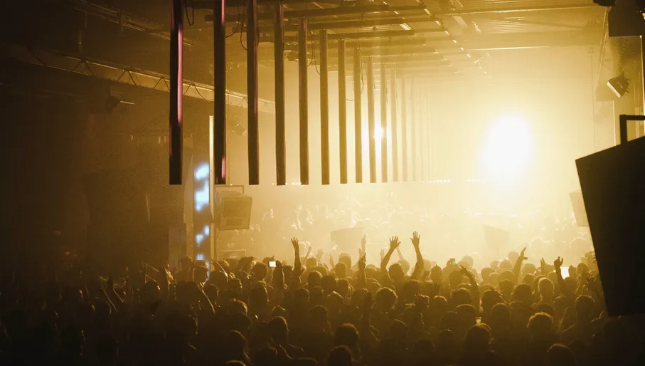 Lofi nightclub people dancing