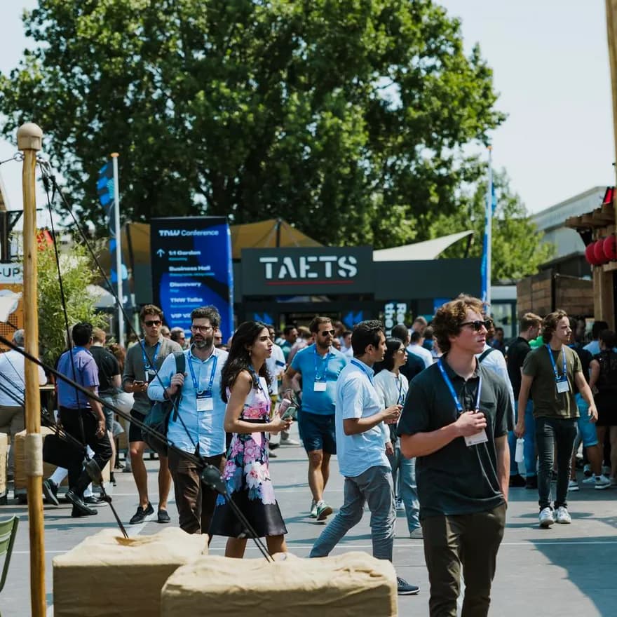 The Next Web 2023 conference at Taets Art and Events Park