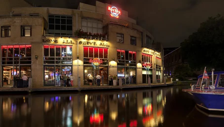 Hard Rock Café Amsterdam exterior
