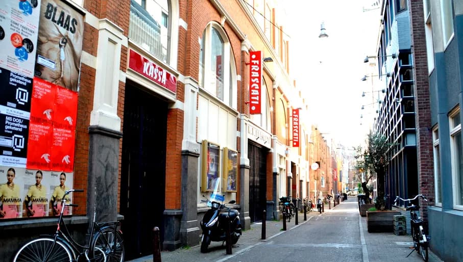 Frascati Theater exterior.