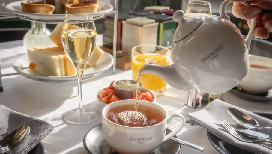 Clayton American hotel afternoon tea