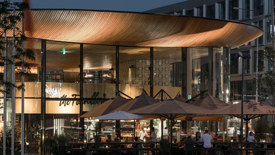 The Traveller restaurant exterior