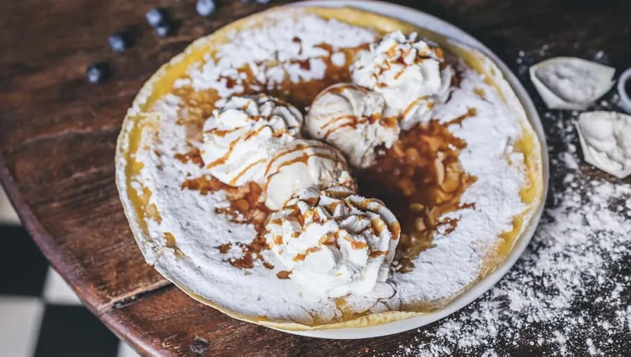 The Pancake Bakery – signature dish.