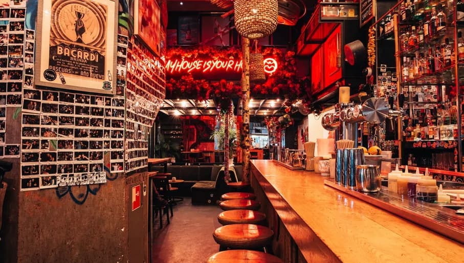 Feijoa cocktail bar interior