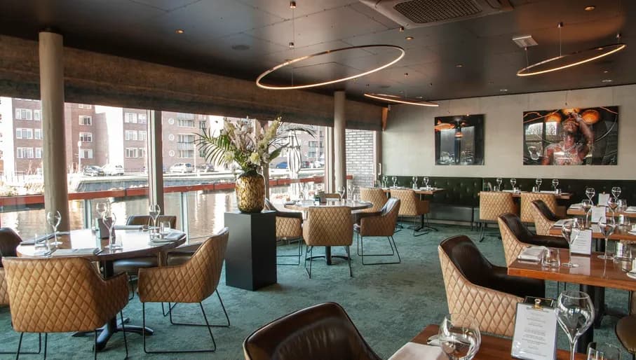 Interior at Restaurant Bakboord Almere