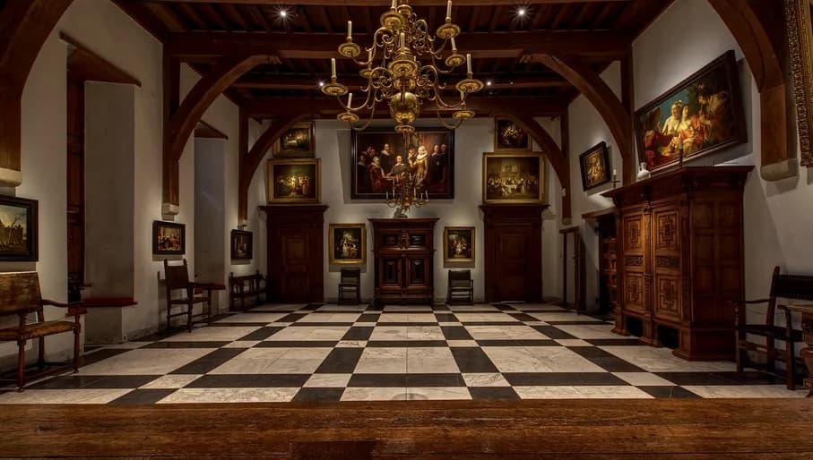 Muiderslot, inside the castle