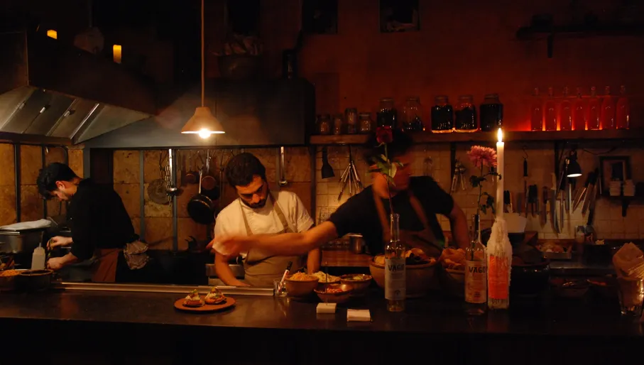 Coba taqueria kitchen