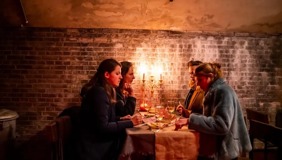 Winterlicht Winter Lights dining experience on Pampus