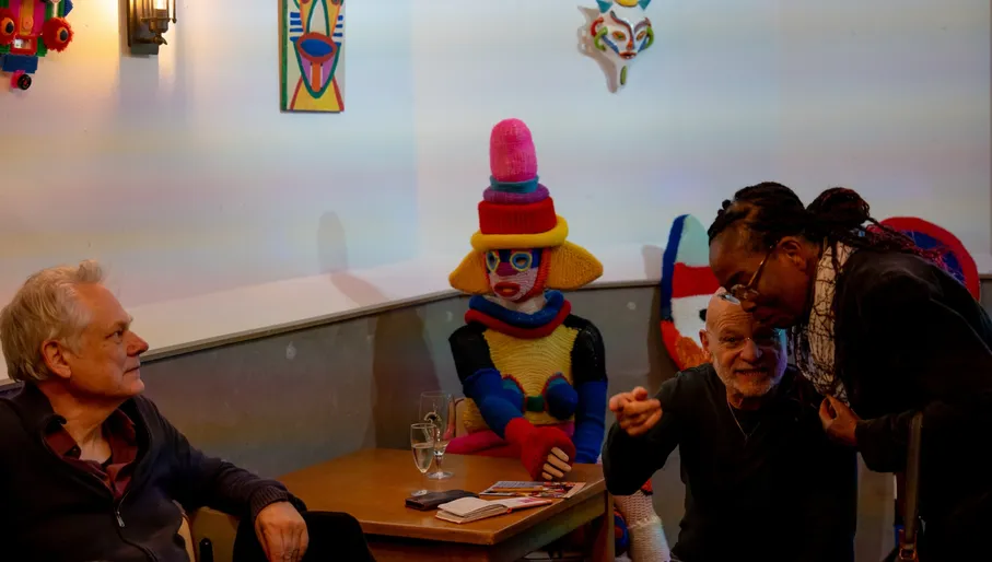 Plein Theater people sitting inside