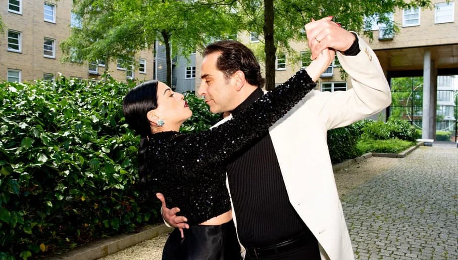 Tangodansers. Voor de serie Dans door de ogen van...