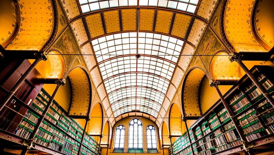 Rijksmuseum Cuypers library interior