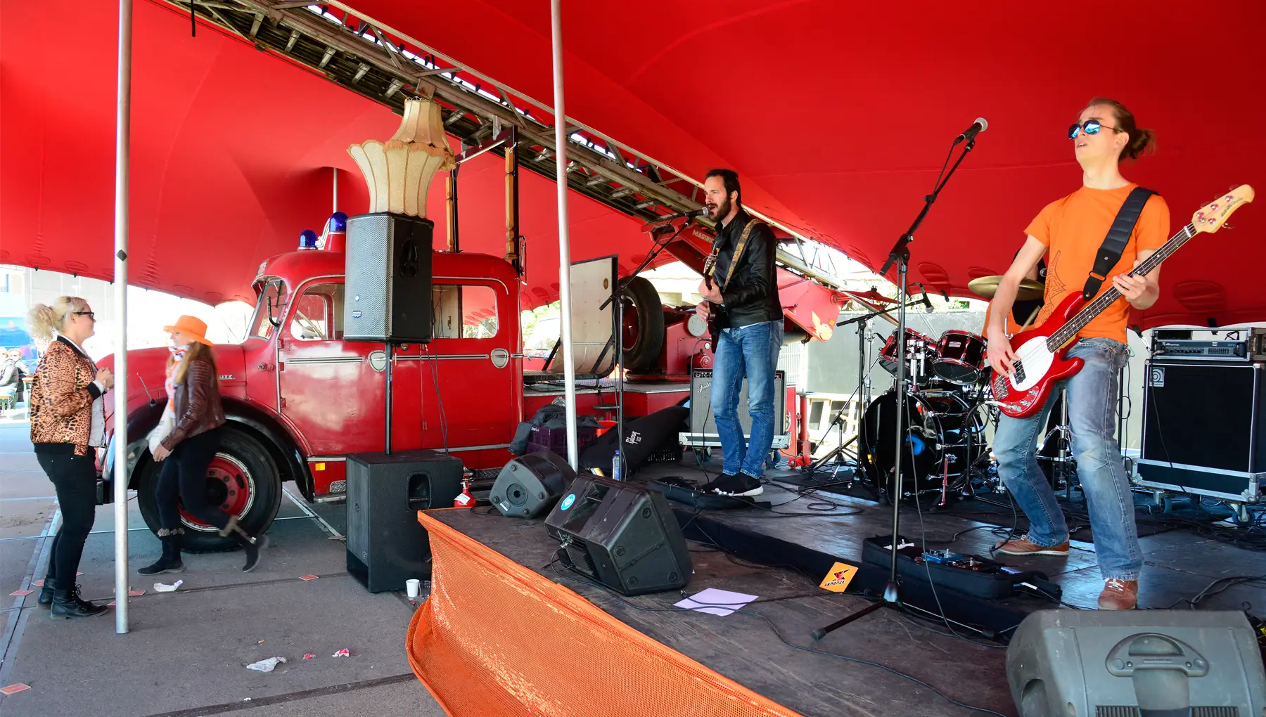 Koningsdag 2015 NDSM Noordpodium
