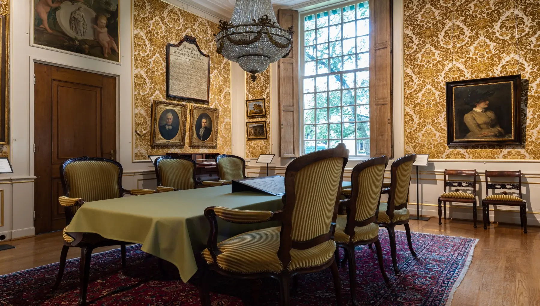 Dameskamer in het Luther Museum