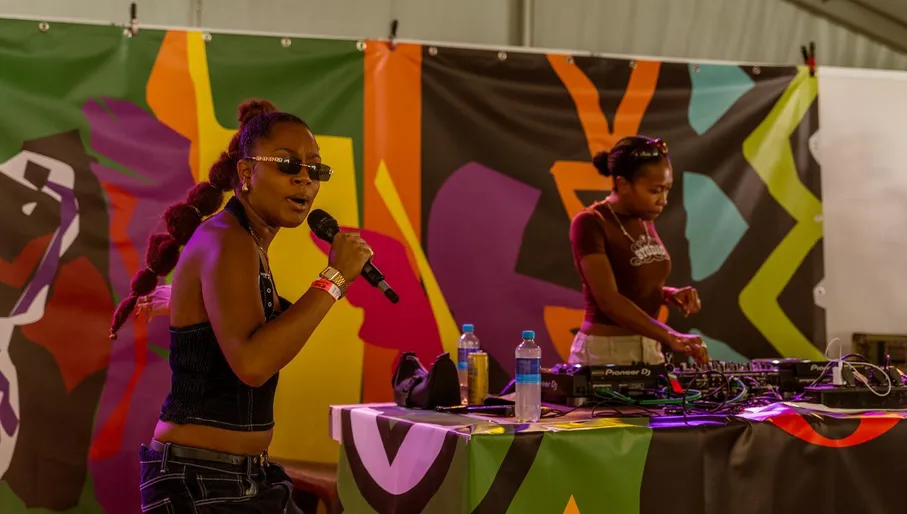 Live music performance at Kwaku Summer Festival