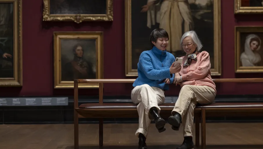 Bloomberg Connects featured at the National Portrait Gallery, London, February 8, 2024.