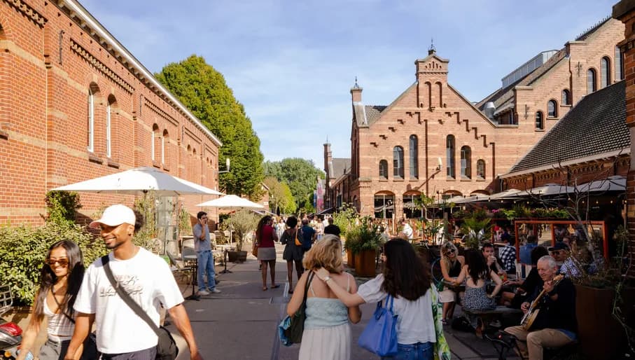 Location on Cultuurpark Westergas