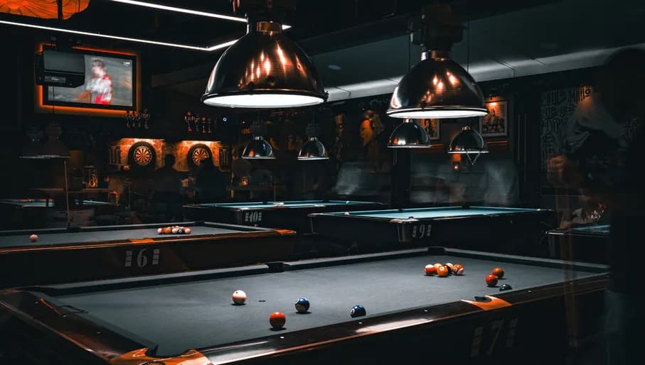 Plan B pool café interior