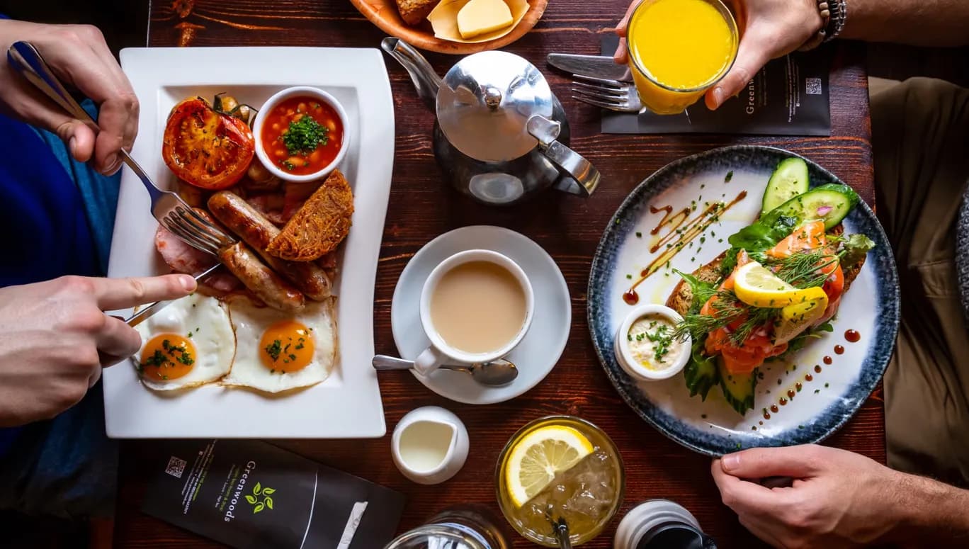 Greenwoods café-restaurant Singel food and drinks