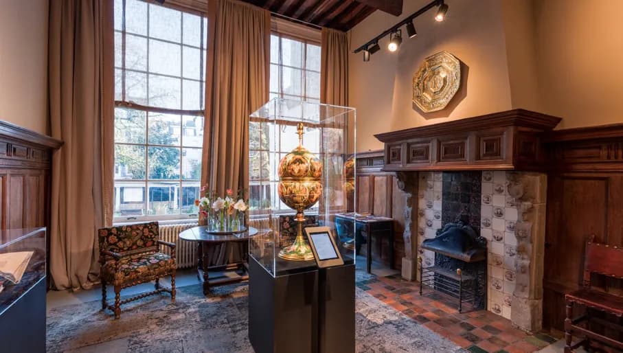 Embassy of the Free Mind interior