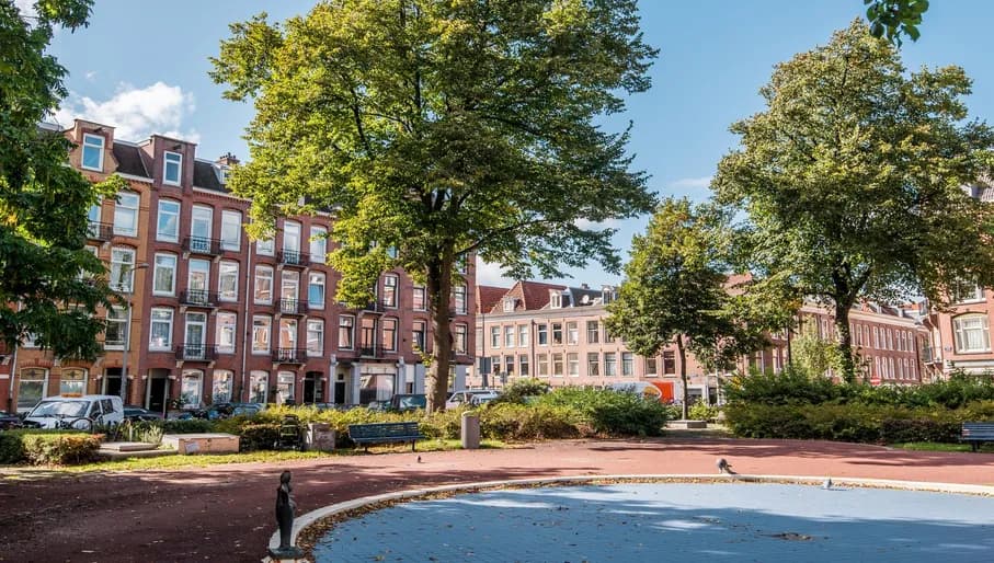 Bellamyplein park and paddling pool