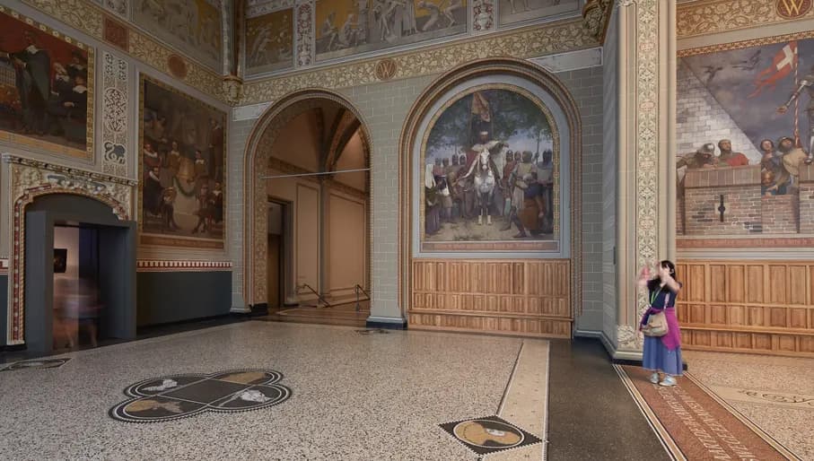 Rijksmuseum the front hall