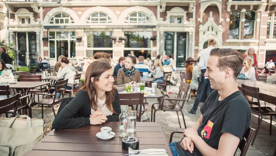 Cafe De Ysbreeker on the Weesperzijde