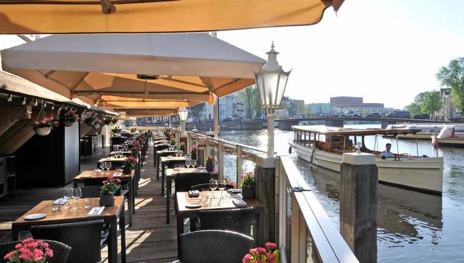 De L'Europe hotel-restaurant terrace