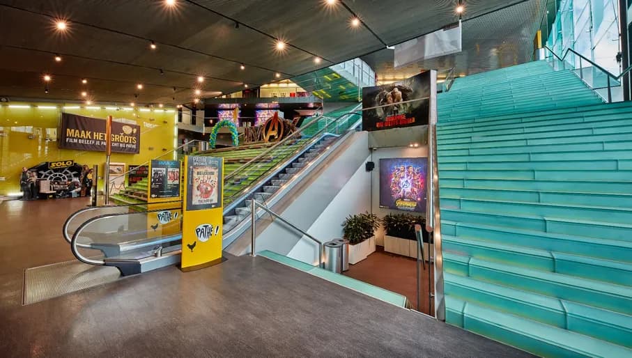 Pathé Arena cinema foyer interior